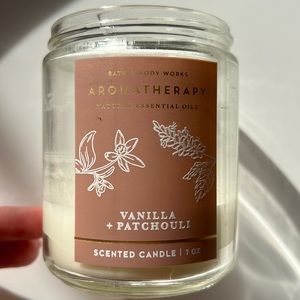 BBW Vanilla + Patchouli Candle
